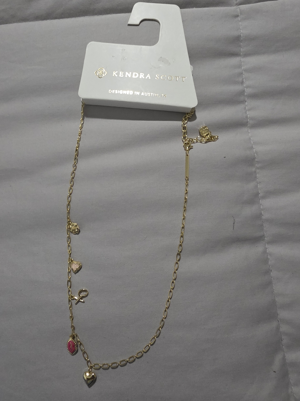 Kendra Scott Gold Charm Necklace